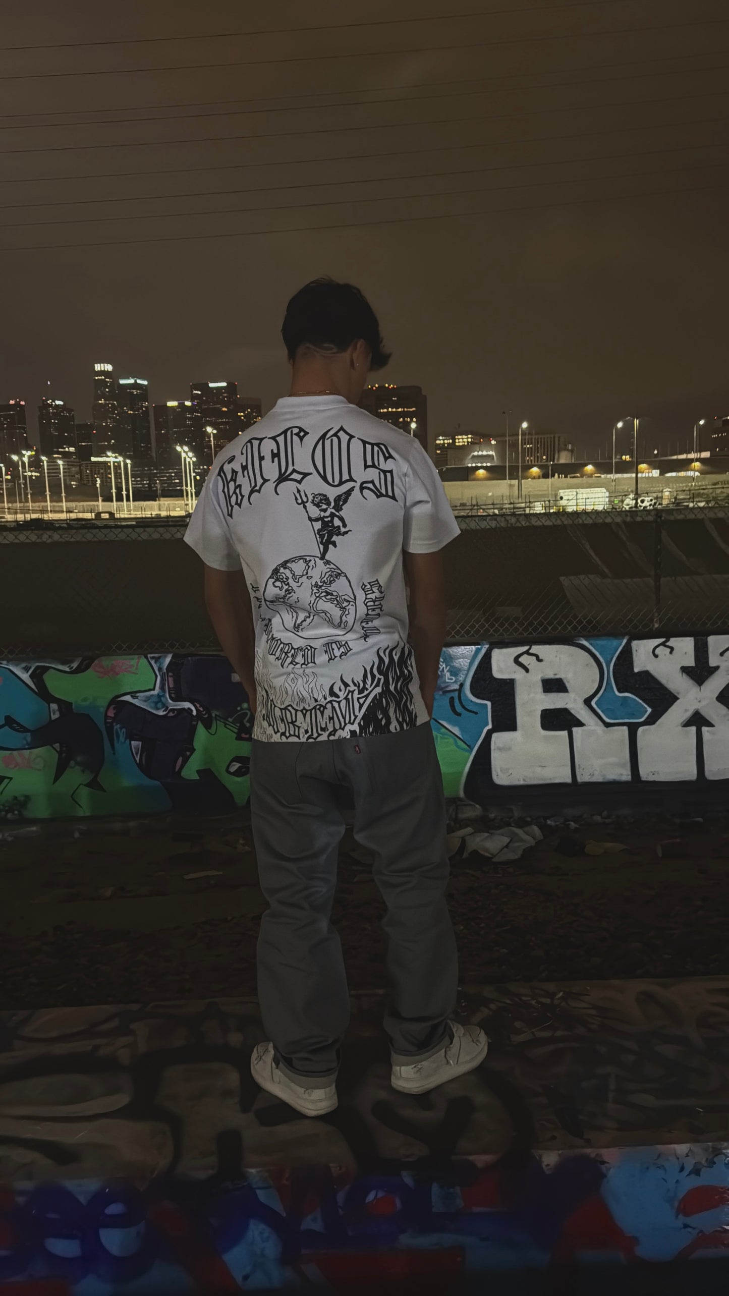"Celestial Terra" Heavyweight Tee